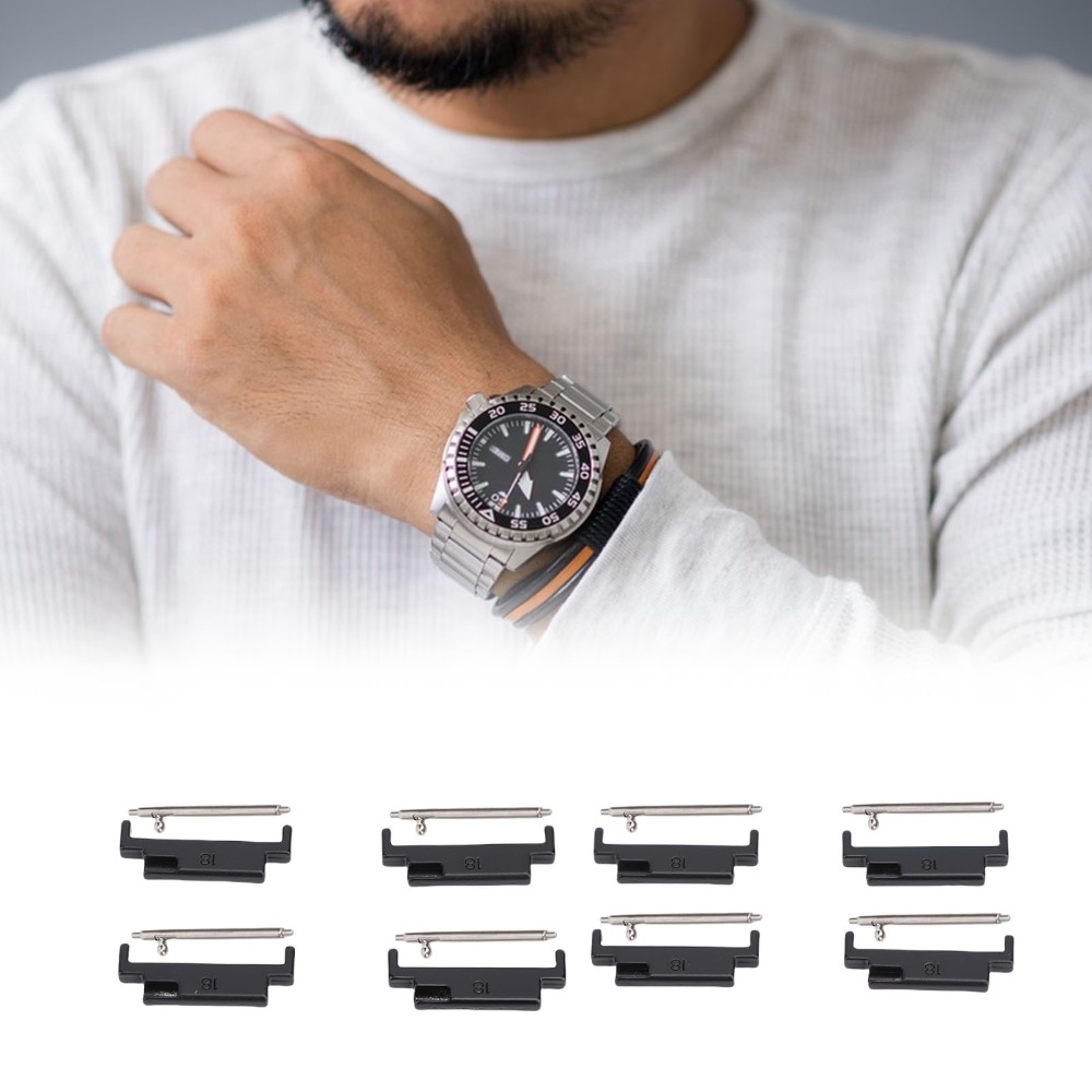 4 Pairs Metal Metal Watch Band - огляд і ціна Strap Change Adapter