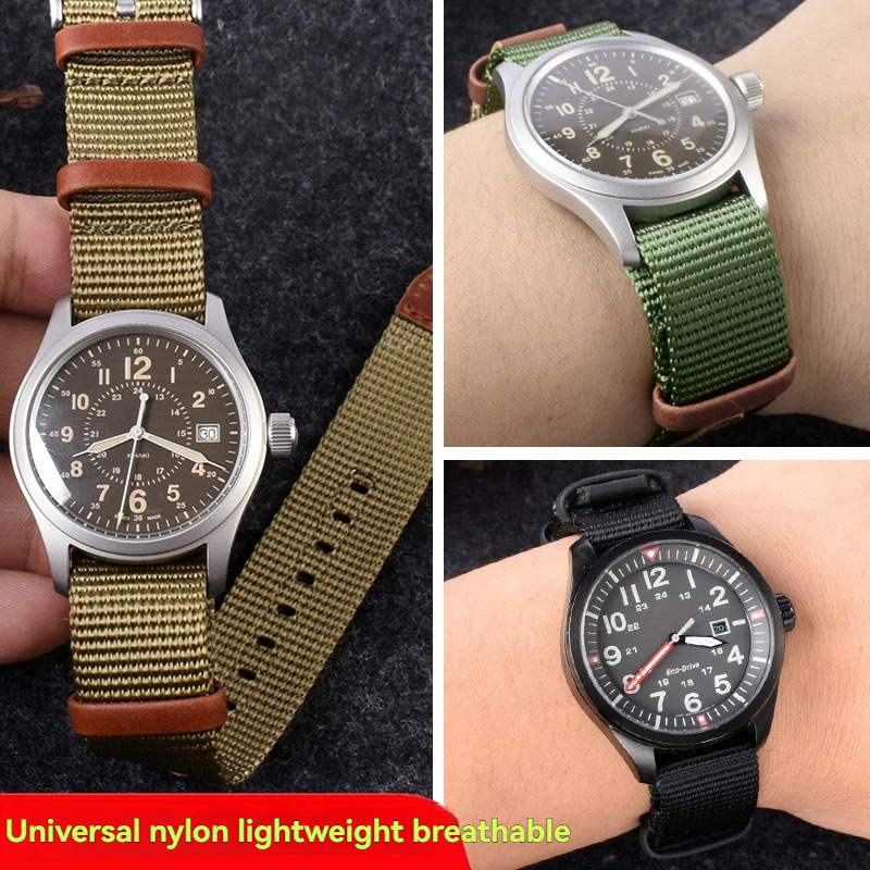 NATO vintage nylon parquet lea - огляд і ціна Tropic Strap Vintage