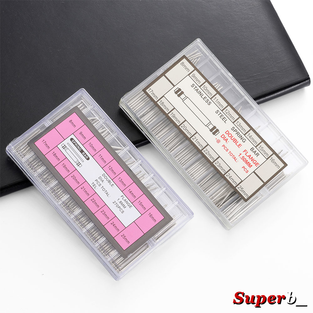 360pcs Dia 1.3mm/1.5mm/1.8mm S - огляд і ціна Spring Bar Tool Set