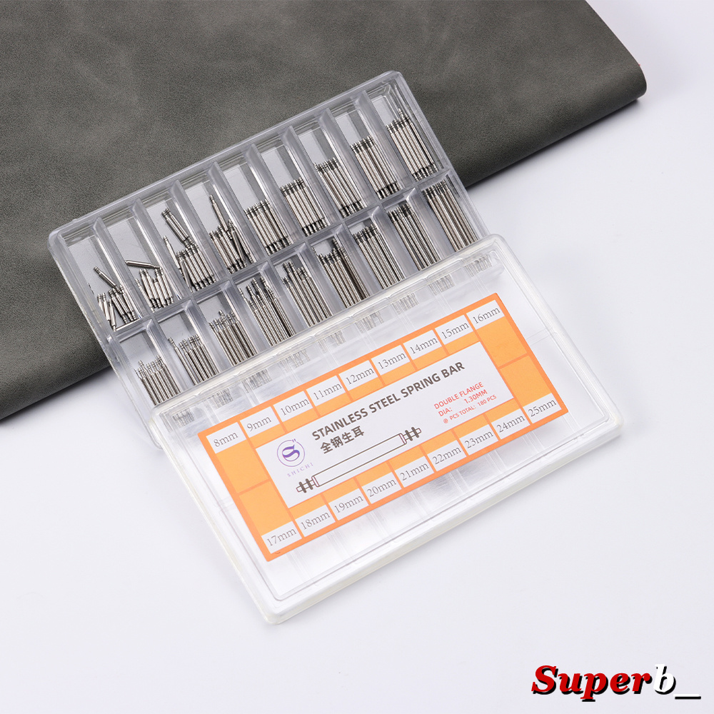 360pcs Dia 1.3mm/1.5mm/1.8mm S - огляд і ціна Spring Bar Tool Set