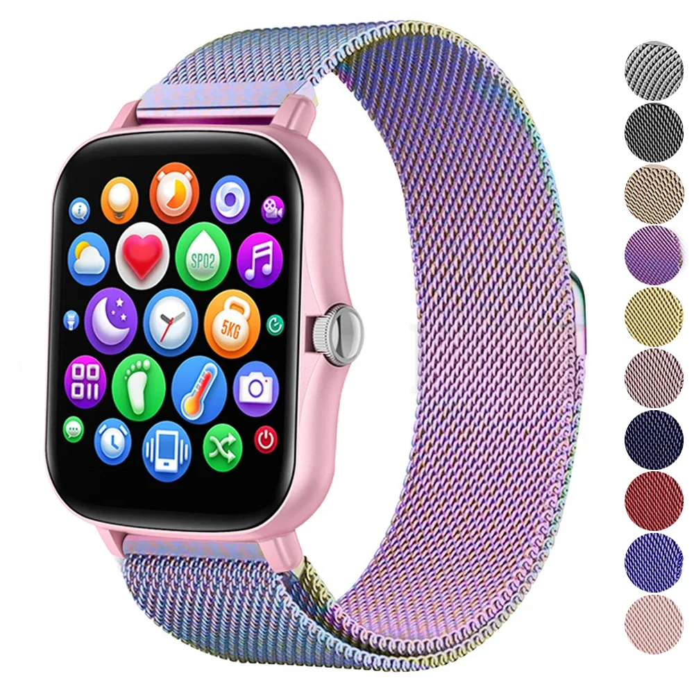 20mm strap For Amazfit GTS 4/3 - огляд і ціна Milanese Loop Magnetic