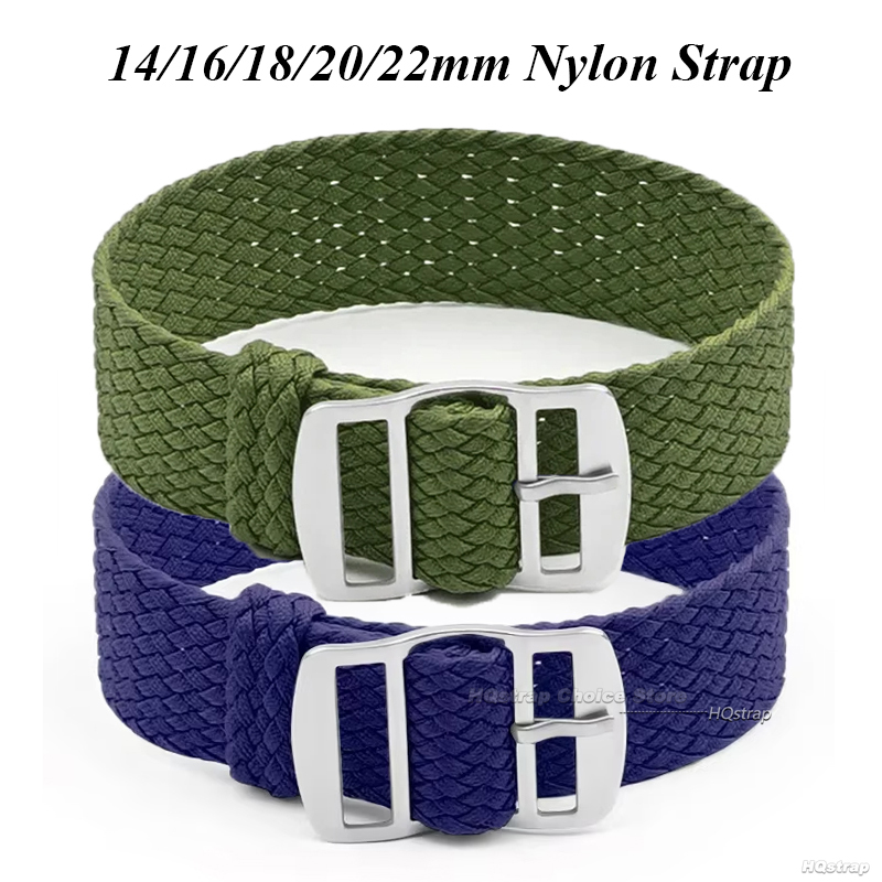 16mm 18mm 20mm 22mm Strap for  - огляд і ціна Perlon Strap Woven