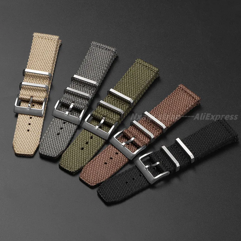 20mm 22mm Nylon Cotton Watch S - огляд і ціна Nato Strap Nylon