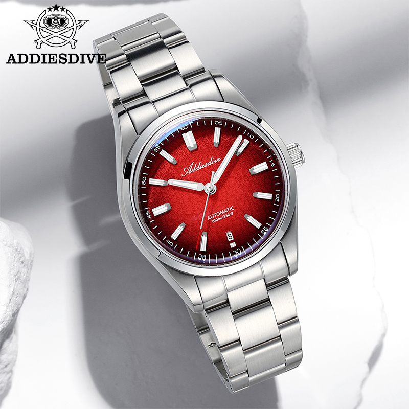 ADDIESDIVE Watch For Gift 39mm - огляд і ціна Stainless Bracelet Diver