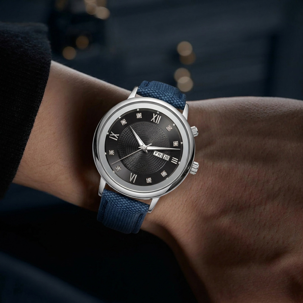 18mm 20mm 22mm Nylon Leather W - огляд і ціна Canvas Strap Watch