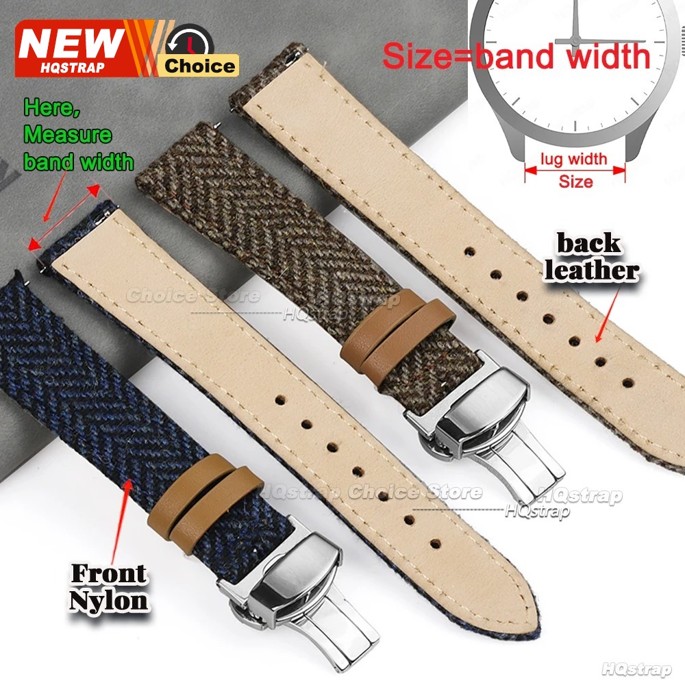 Butterfly Clasp Tweed Nylon St - огляд і ціна Butterfly Clasp Deployant