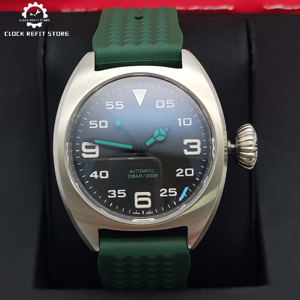 Fashion 36MM Self-Winding Move - огляд і ціна Rubber Strap Diver
