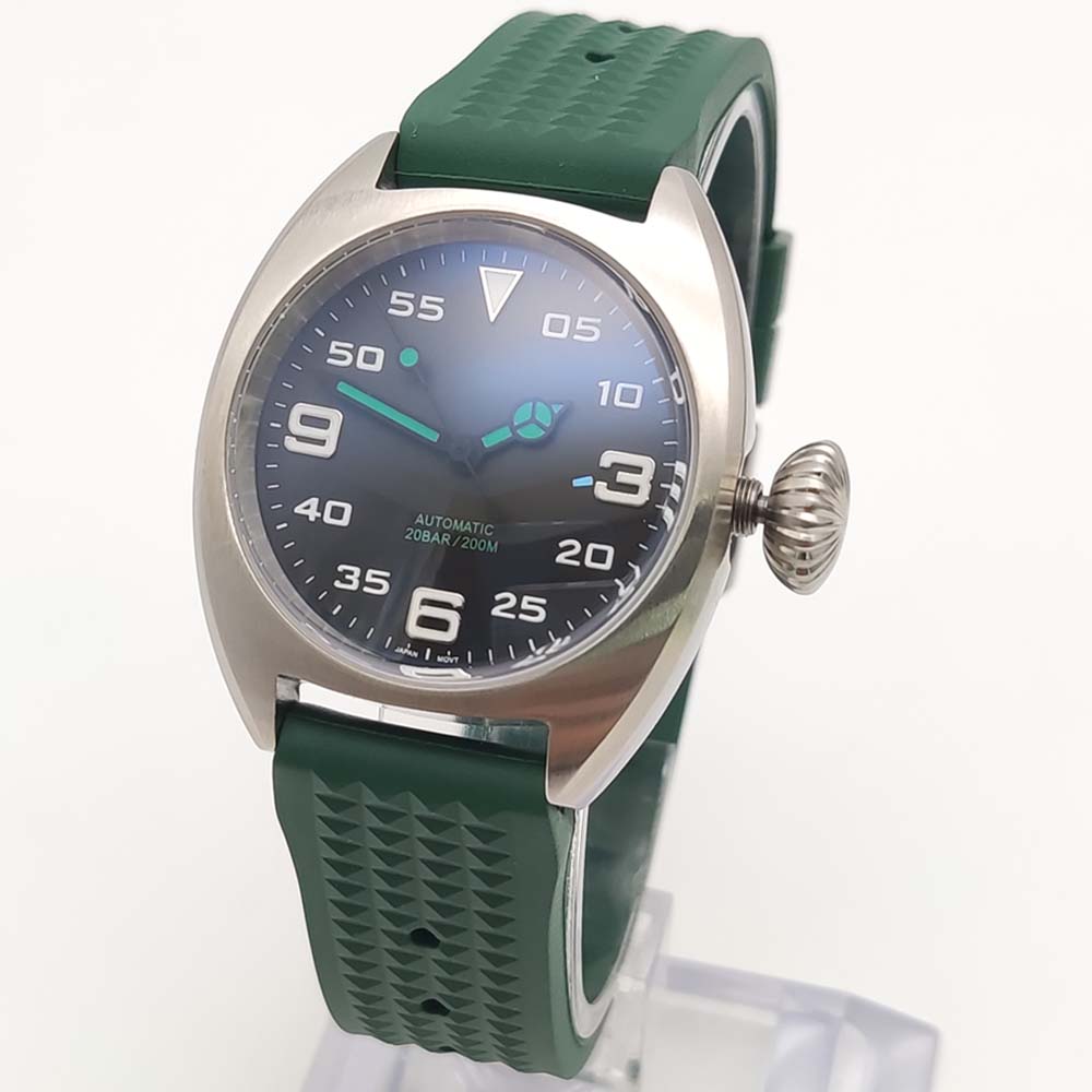 Fashion 36MM Self-Winding Move - огляд і ціна Rubber Strap Diver
