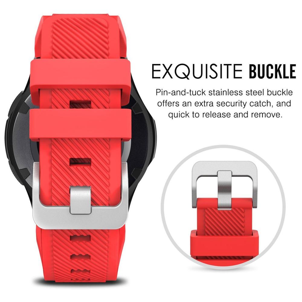 22mm Silicone Strap For Realme - огляд і ціна Silicone Watch Band 22Mm