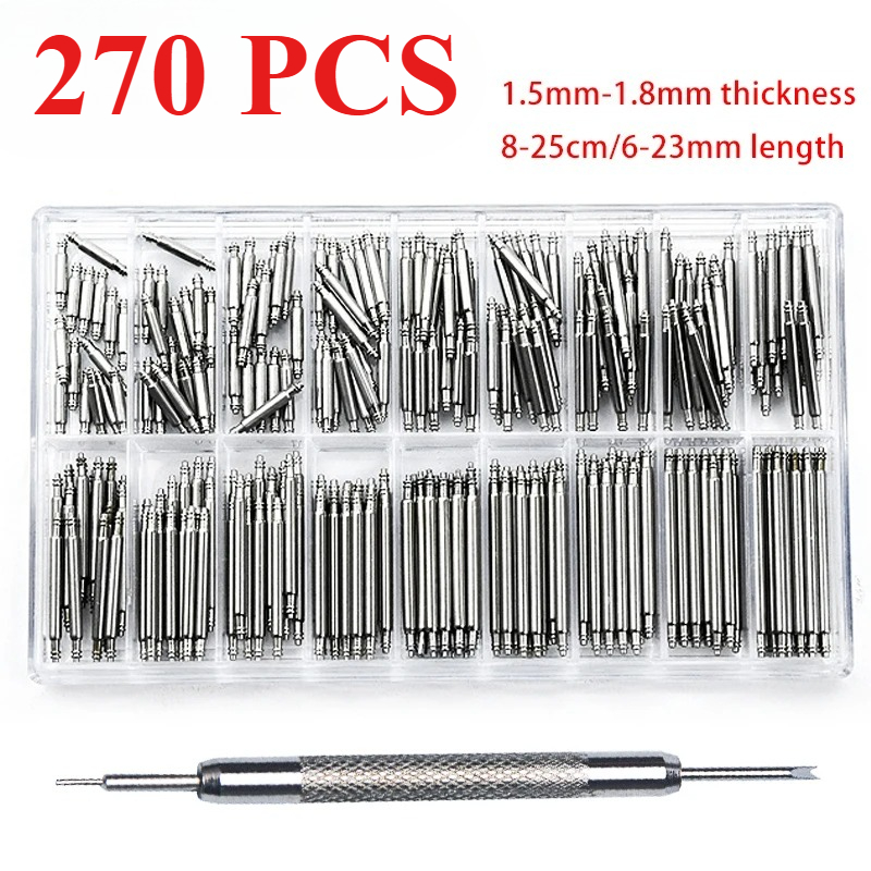 270pcs/set Strainless Steel Sp - огляд і ціна Spring Bar Tool Set