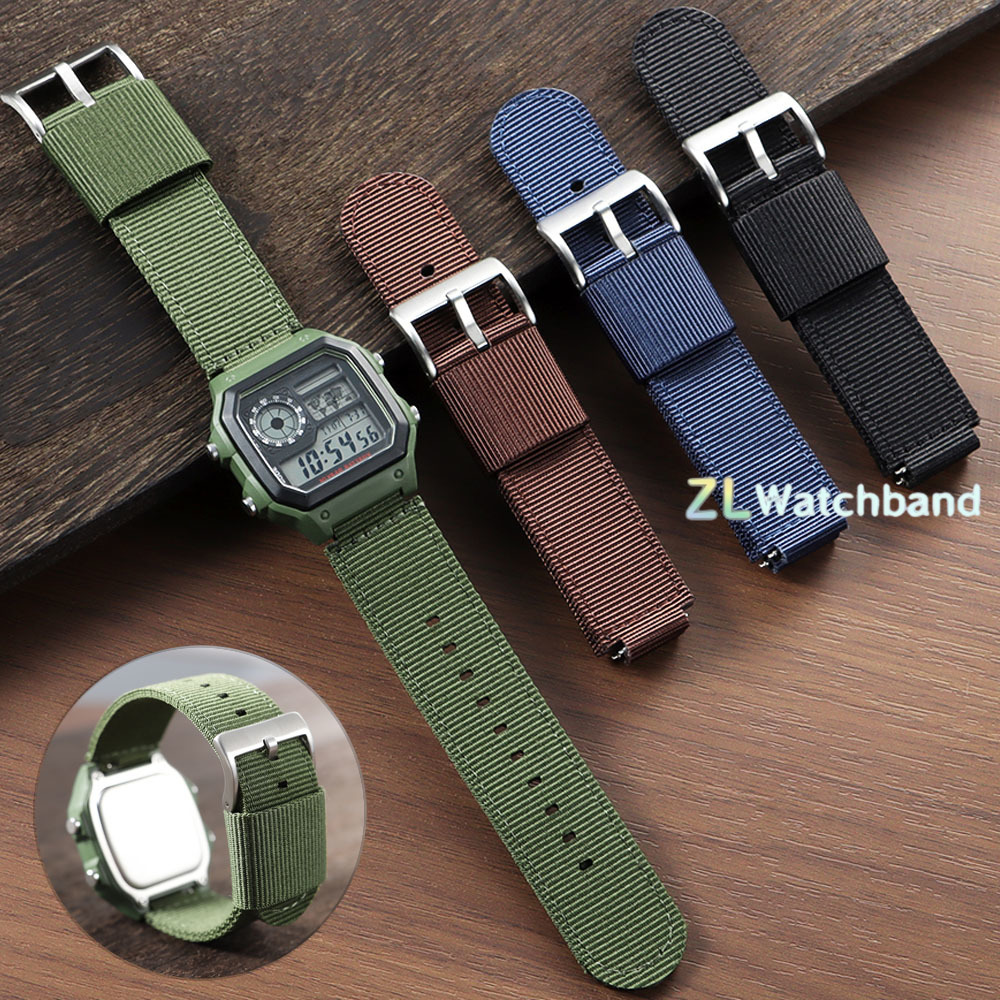16mm 18mm Canvas Nylon Watch B - огляд і ціна Canvas Strap Watch