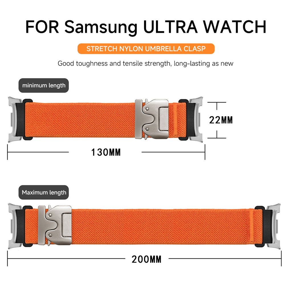 Nylon Strap For Samsung Galaxy - огляд і ціна Parachute Strap Elastic