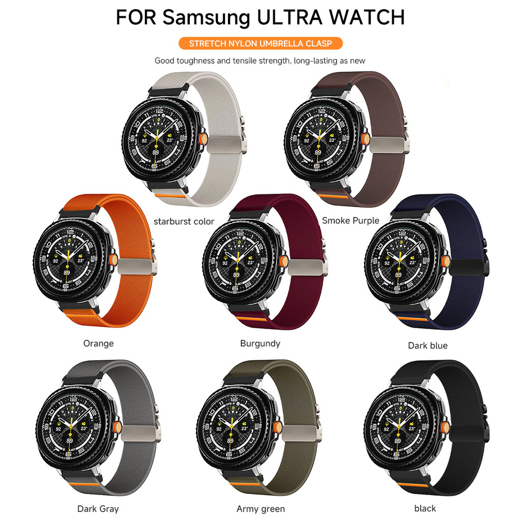 Nylon Strap For Samsung Galaxy - огляд і ціна Parachute Strap Elastic