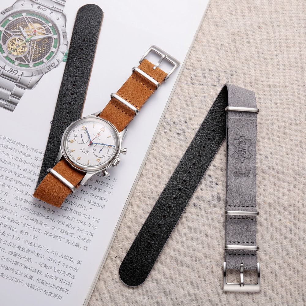 HEMSUT Genuine Leather Watch B - огляд і ціна Suede Strap Watch