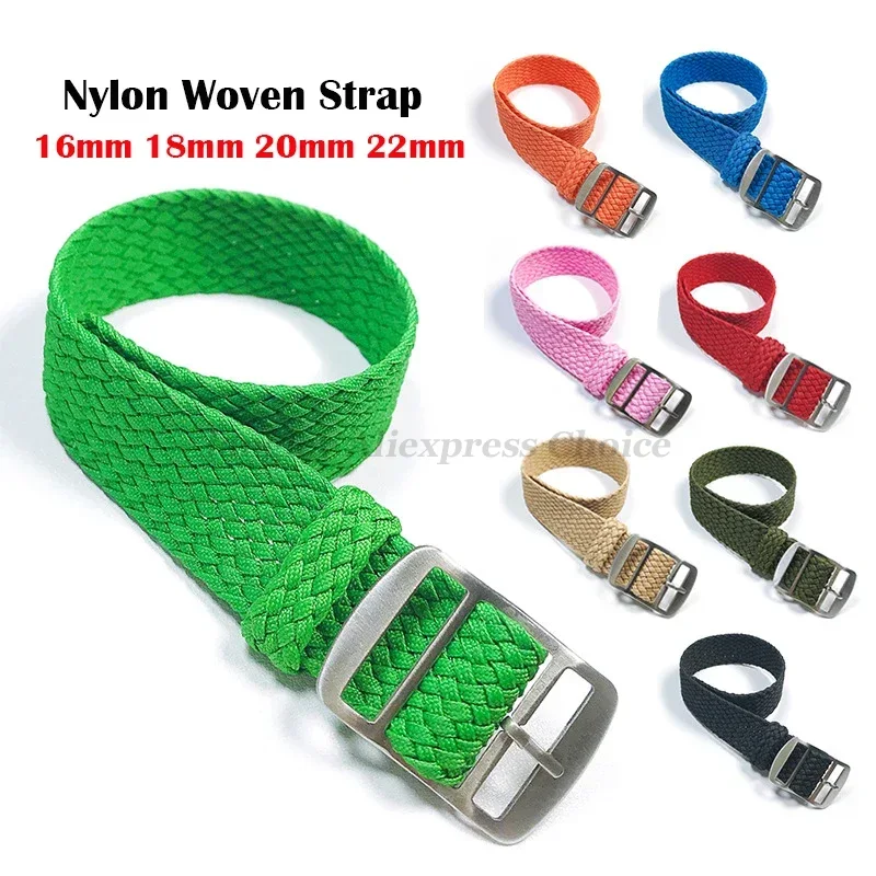 Fabric Woven Nylon Watch Band  - огляд і ціна Perlon Strap Woven