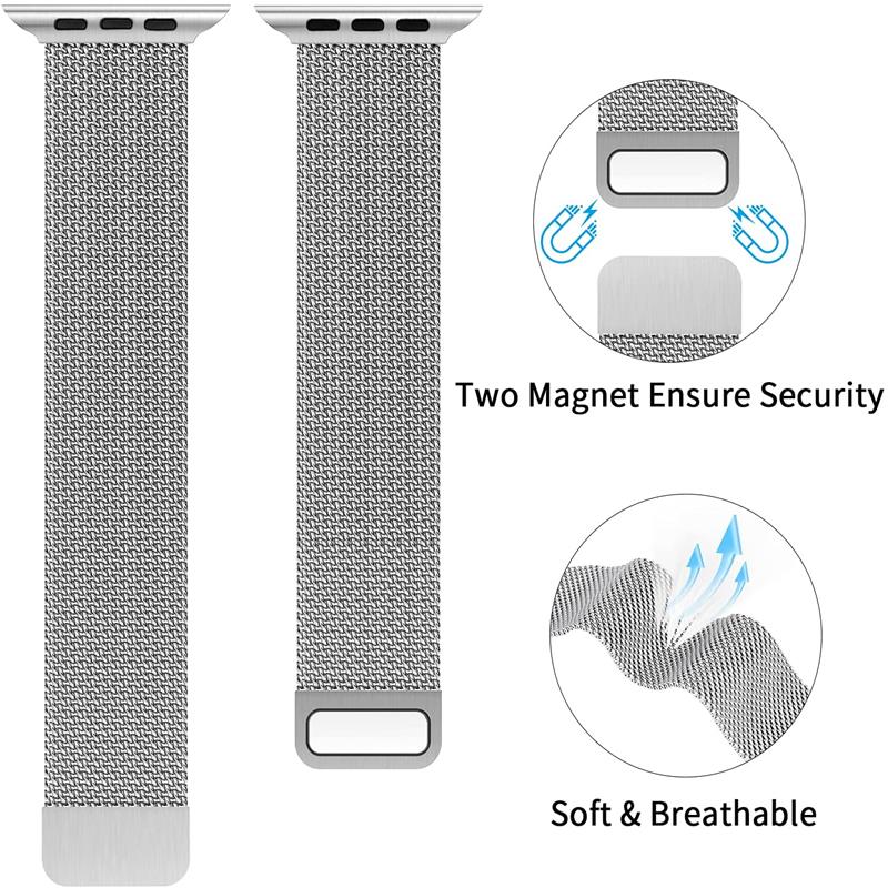 Milanese Loop For Apple Watch  - огляд і ціна Milanese Loop Magnetic