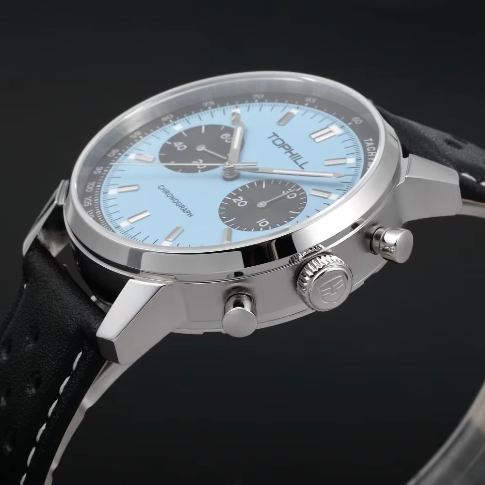 TOPHILL Vintage Racing Chronog - огляд і ціна Tropic Strap Vintage