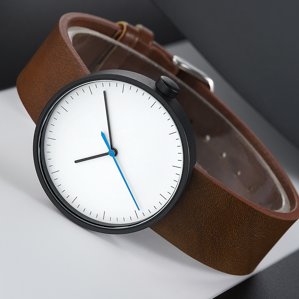 UTHAI Watch Men Simple Trendy  - огляд і ціна Leather Watch Band Men