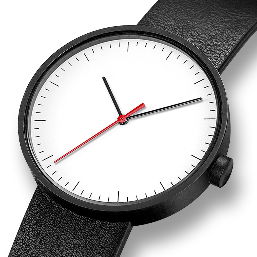 UTHAI Watch Men Simple Trendy  - огляд і ціна Leather Watch Band Men